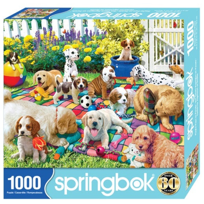 Playful Pups on Parade 1000pc Puzzle