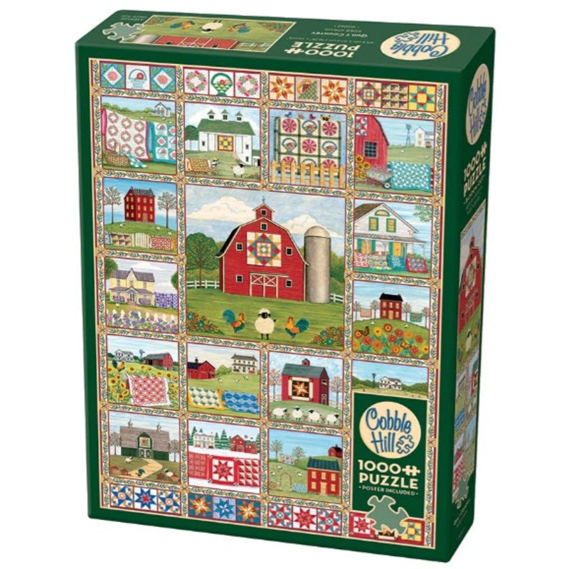 Quilt Country 1000pc Puzzle