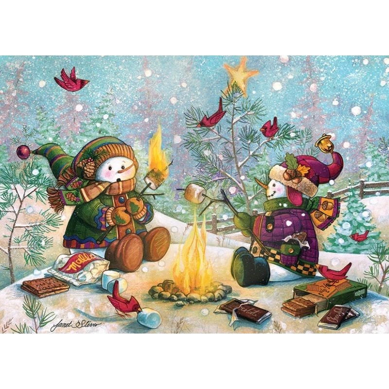S'More Snowfall 35pc Tray Puzzle