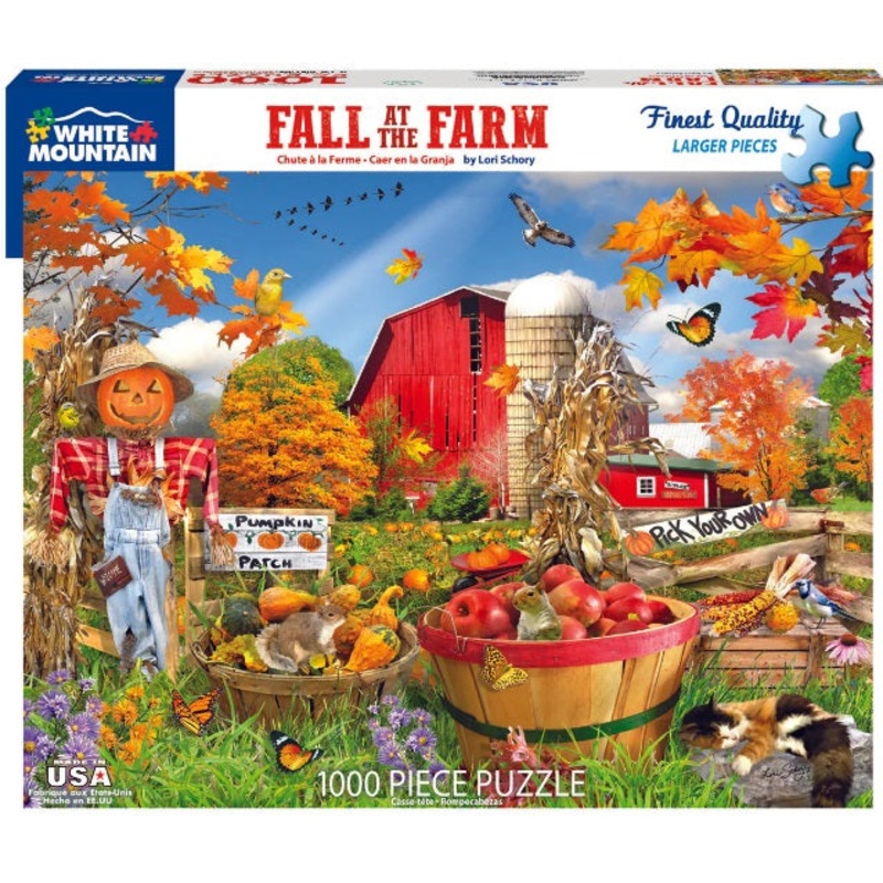 Fall at the Farm 1000pc Puzzle