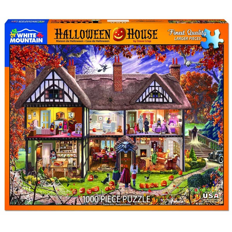 Halloween at the House 1000 Puzzle
