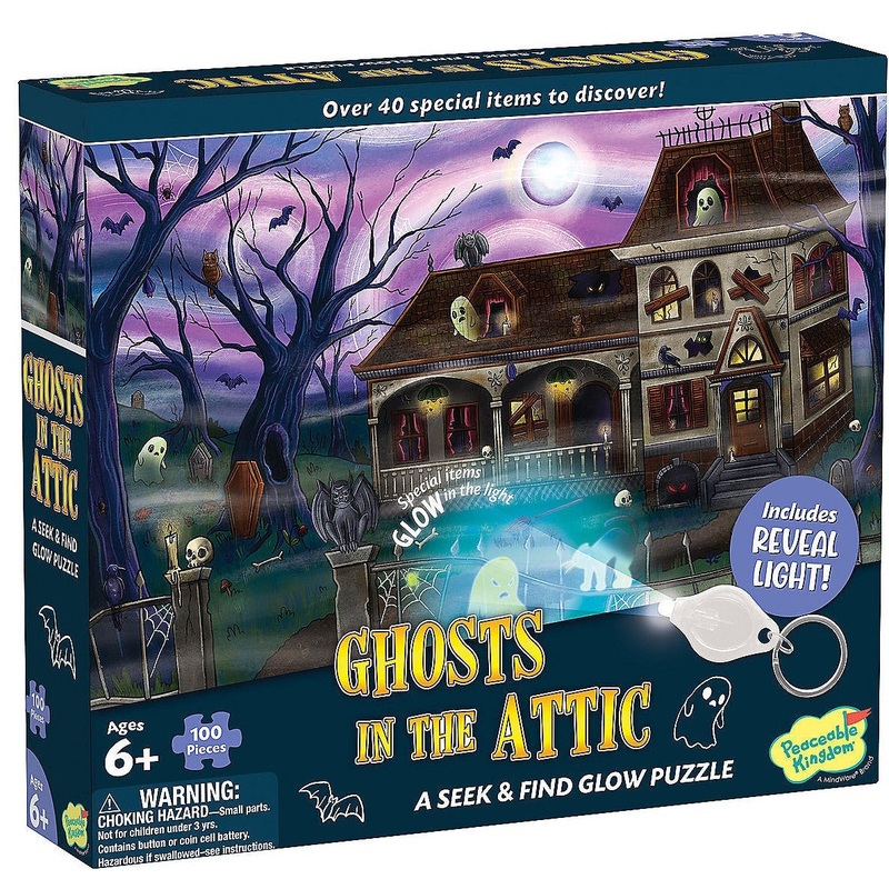 Haunted House Glow 100pc Puzzle