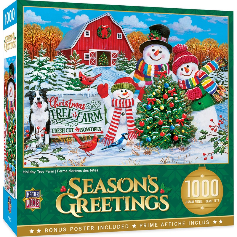 Holiday Tree Farm 1000pc Puzzle