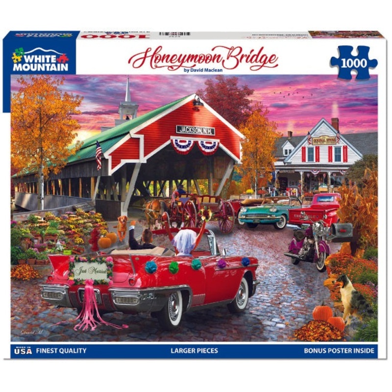 Honeymoon Bridge 1000pc Puzzle