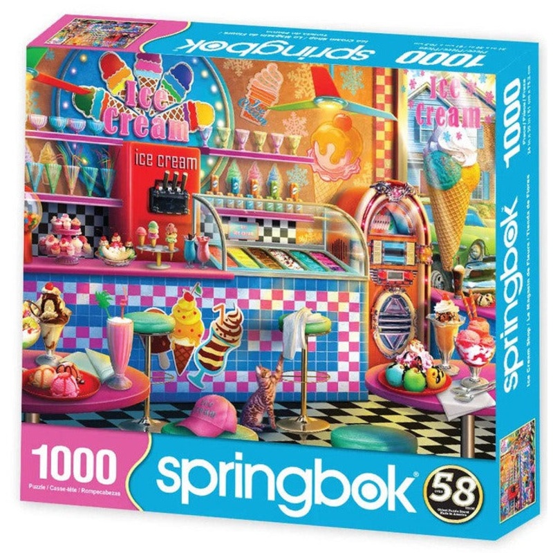 Ice Cream Shop 1000pc Puzzle
