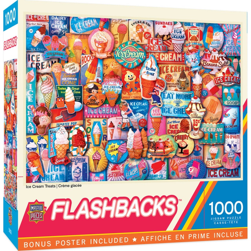 Ice Cream Treats 1000pc Puzzle