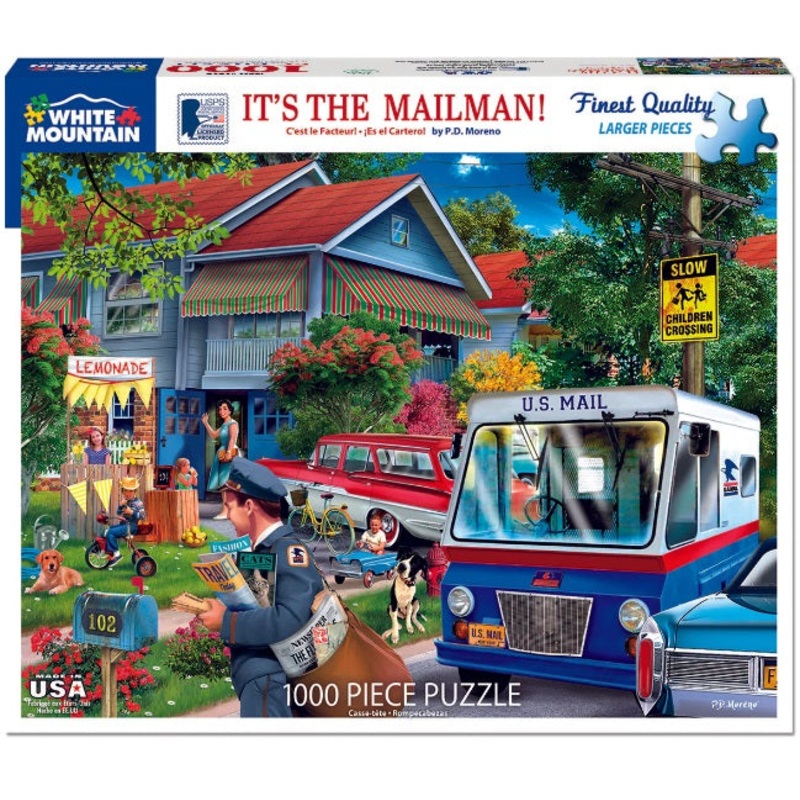 It's the Mailman 1000pc Puzzle