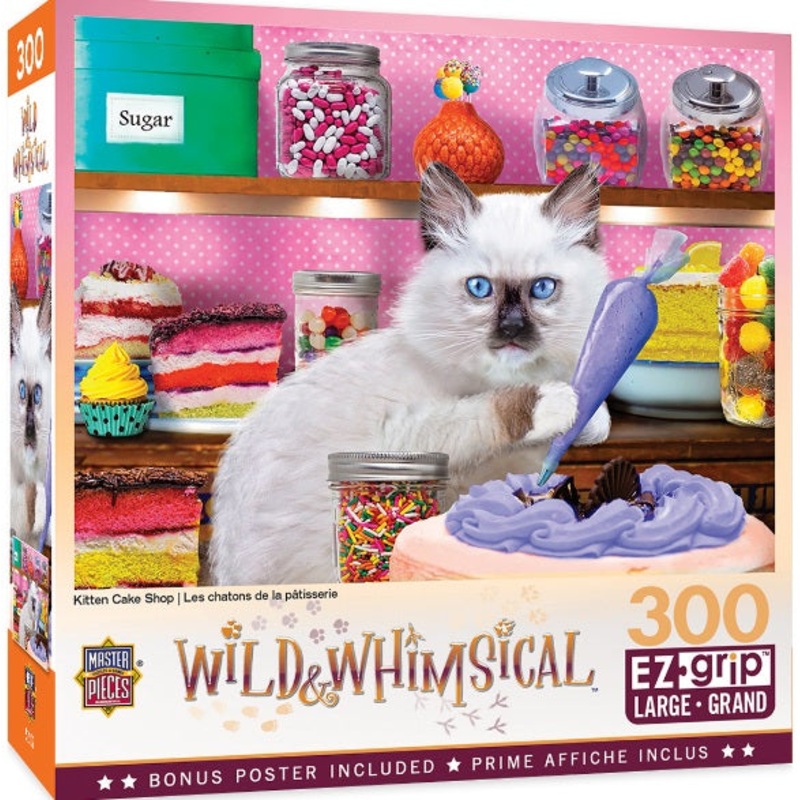 Kitten Cake Shop 300pc EZ Grip Puzzle