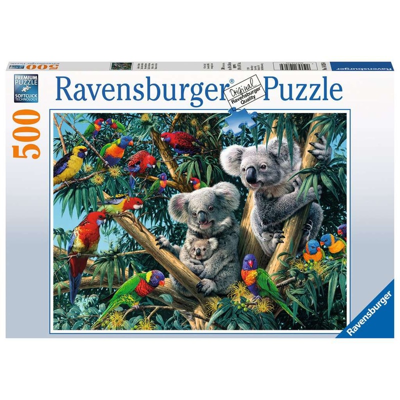 Koalas in a Tree 500pc Puzzle