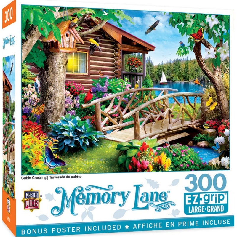 Memory Lane - Cabin Crossing 300pc EZ Grip Puzzle