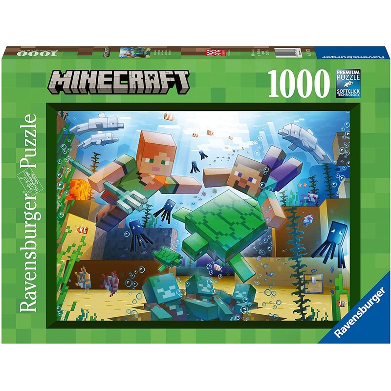 Minecraft Mosaic 1000pc Puzzle
