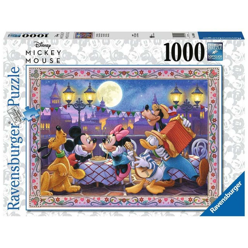 Mosaic Mickey 1000pc Puzzle