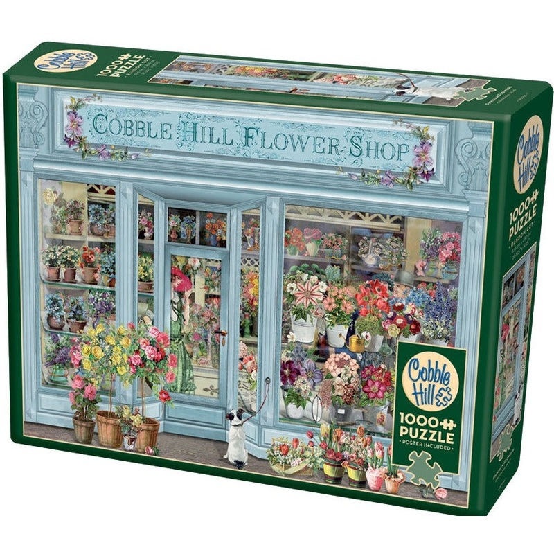 Parisian Flowers 1000pc Puzzle