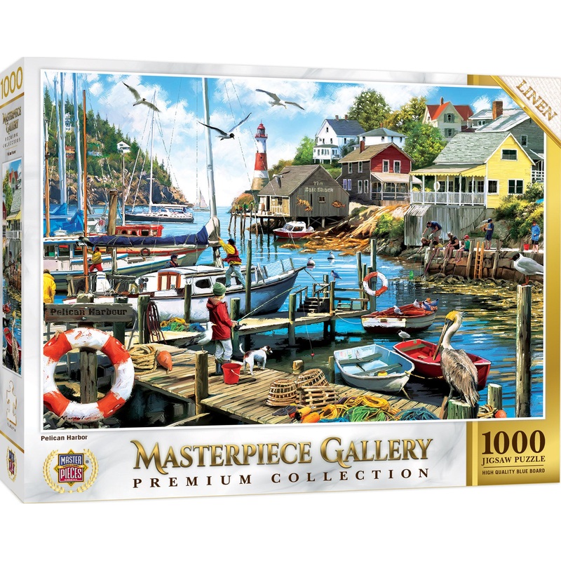 Pelican Harbor 1000pc Puzzle