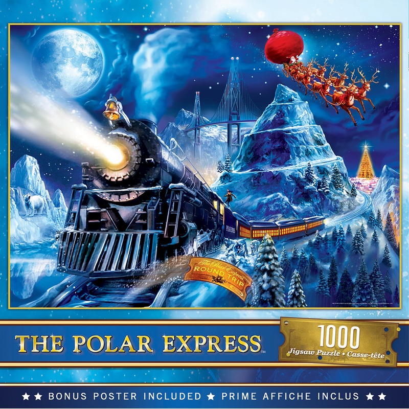 Polar Express Race Pole 1000pc Puzzle