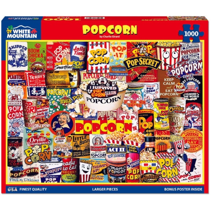 Popcorn 1000pc Puzzle