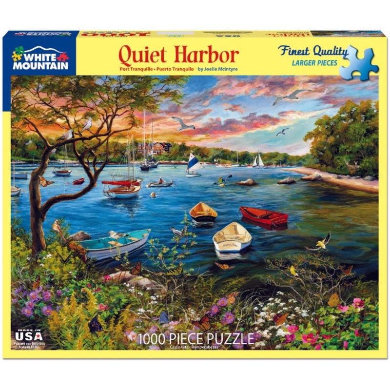 Quiet Harbor 1000pc Puzzle