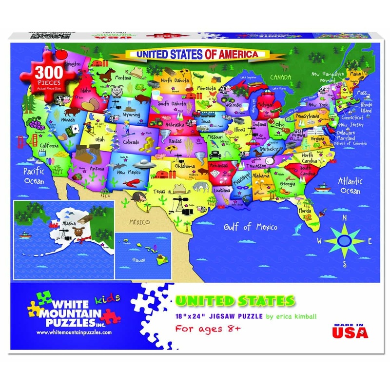 United States of America 300pc Puzzle