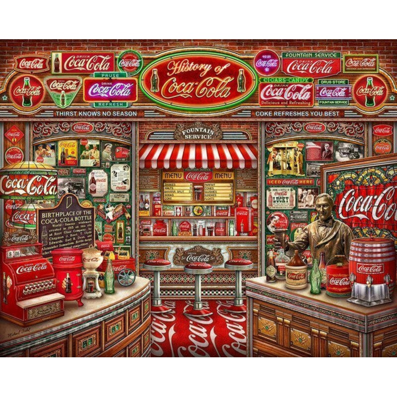 Coca Cola History 1000pc Puzzle