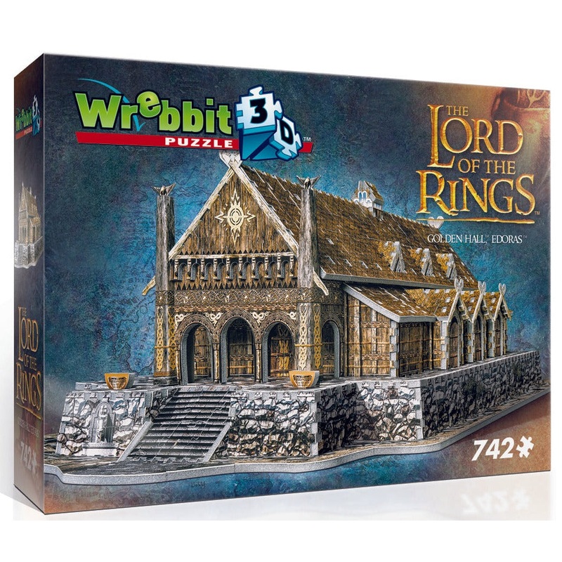Golden Hall Edoras 3D Puzzle