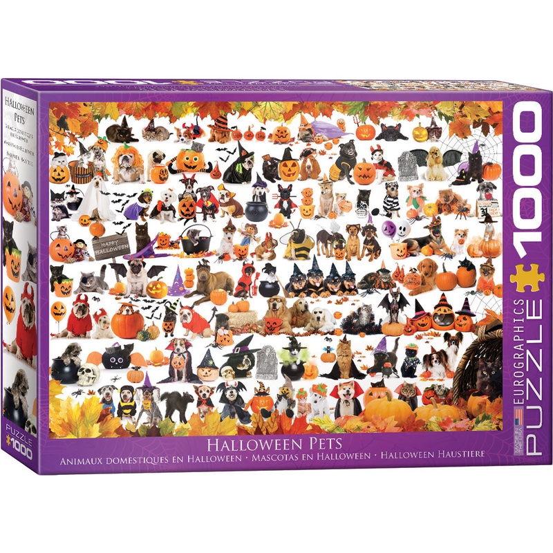 Halloween Pets 1000pc Puzzle