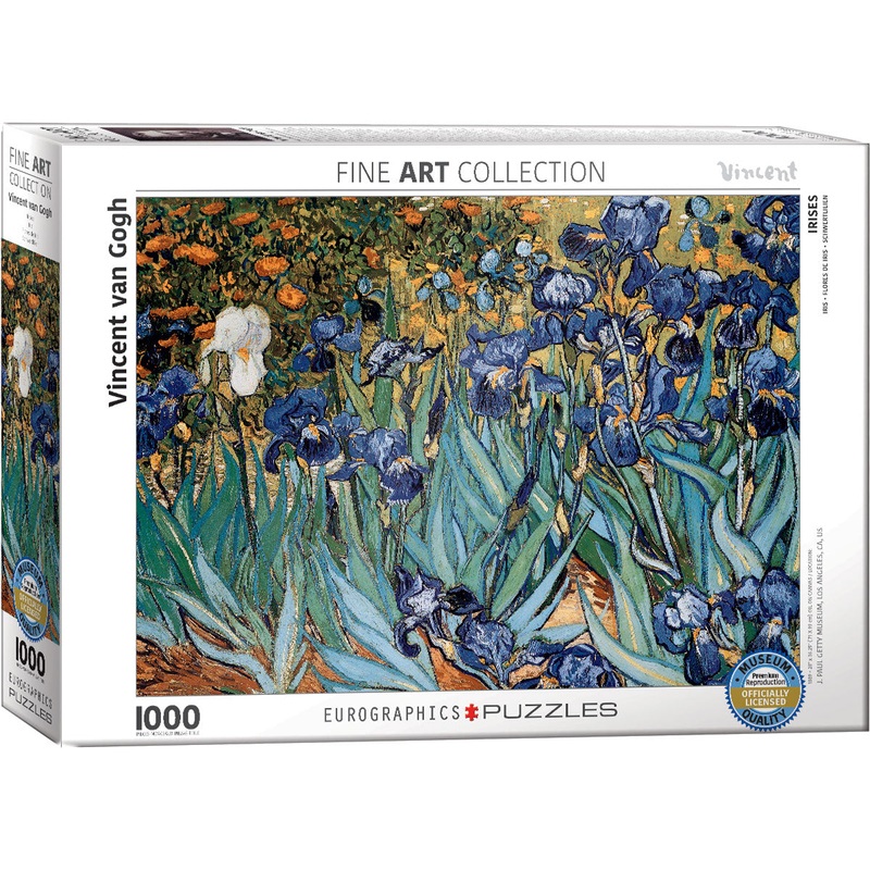 Irises van Gogh 1000pc Puzzle