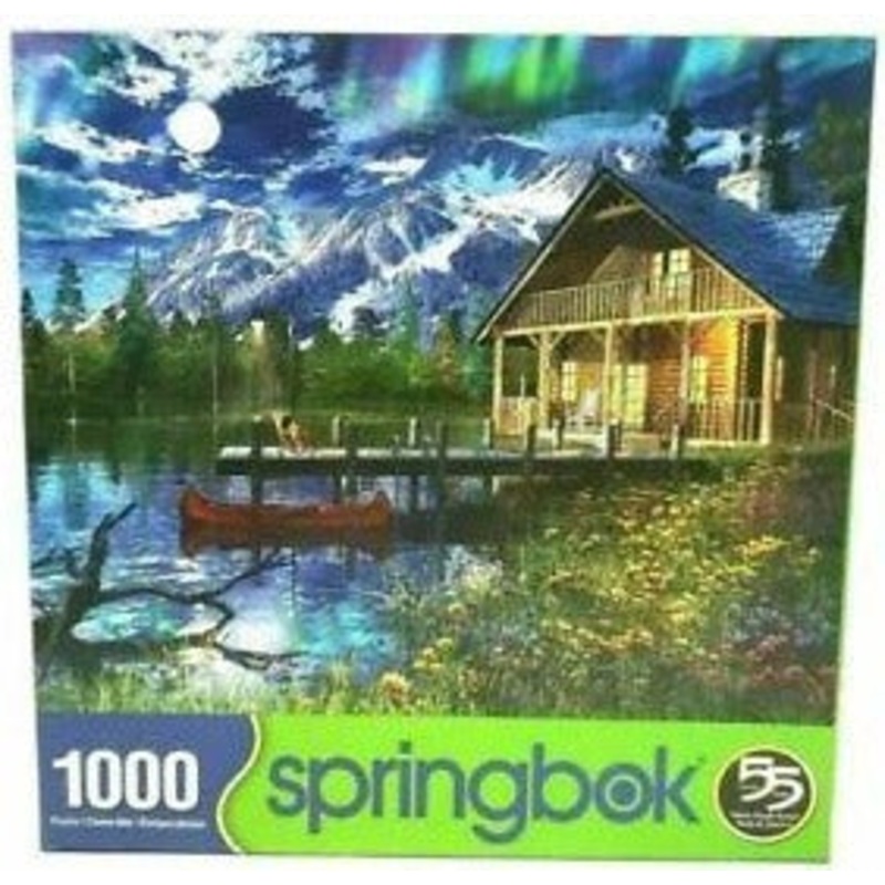 Moon Cabin Retreat 1000PC Puzzle