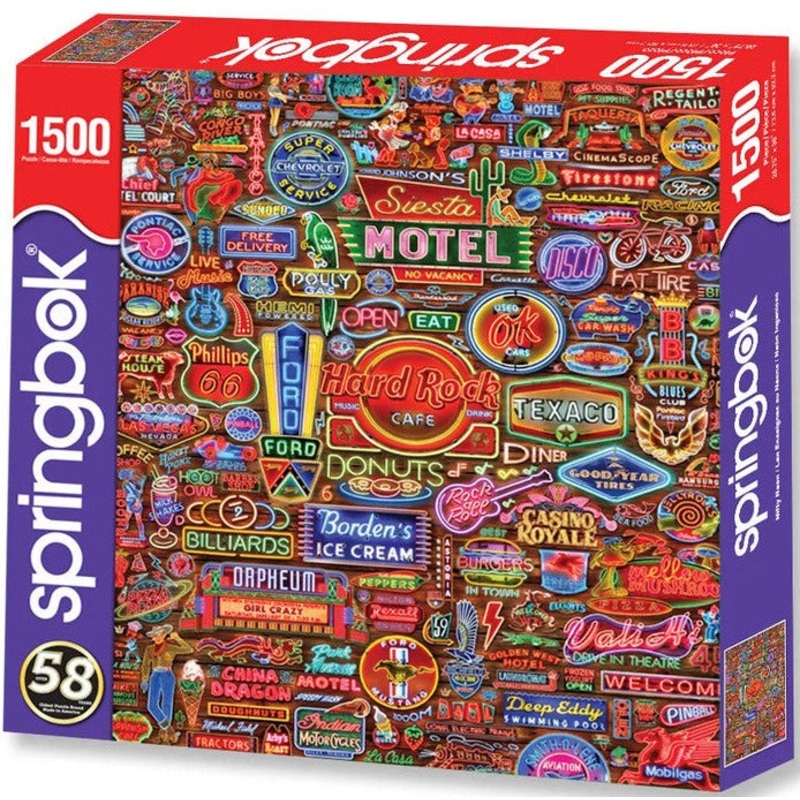 Nifty Neon 1500pc Puzzle