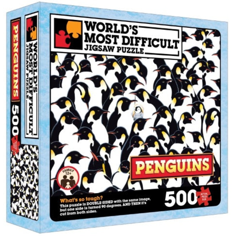 Penguins Double Sided 500pc Puzzle