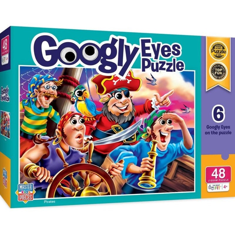 Pirates Googly Eyes 48pc Puzzle