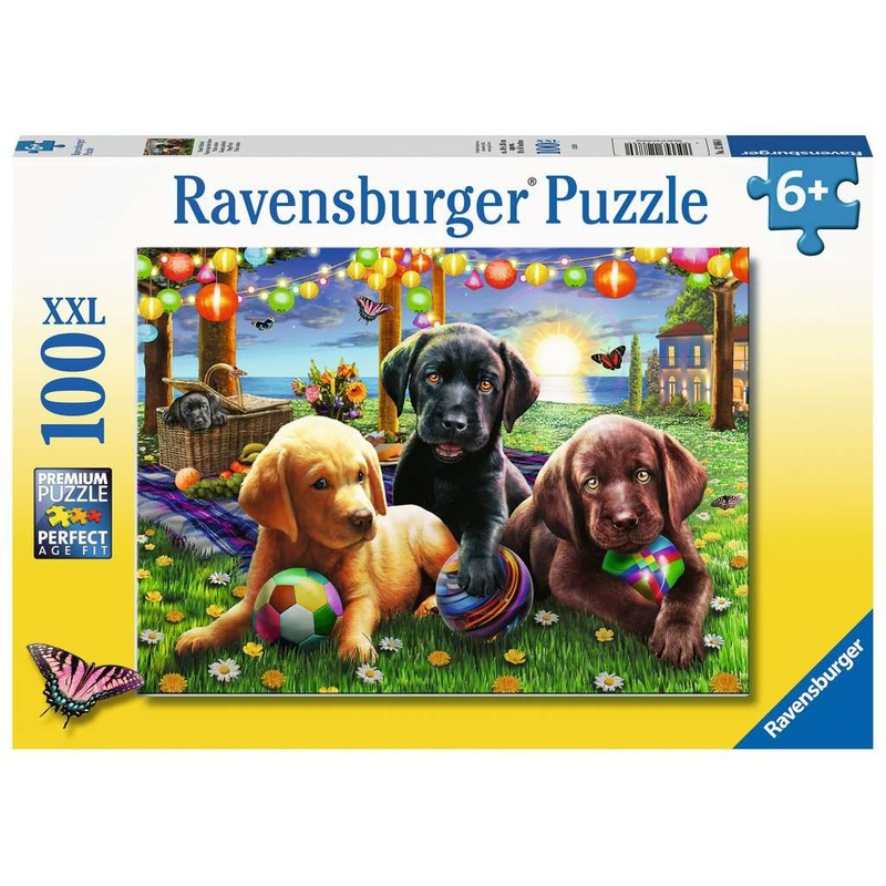 Puppy Picnic 100pc XXL Puzzle