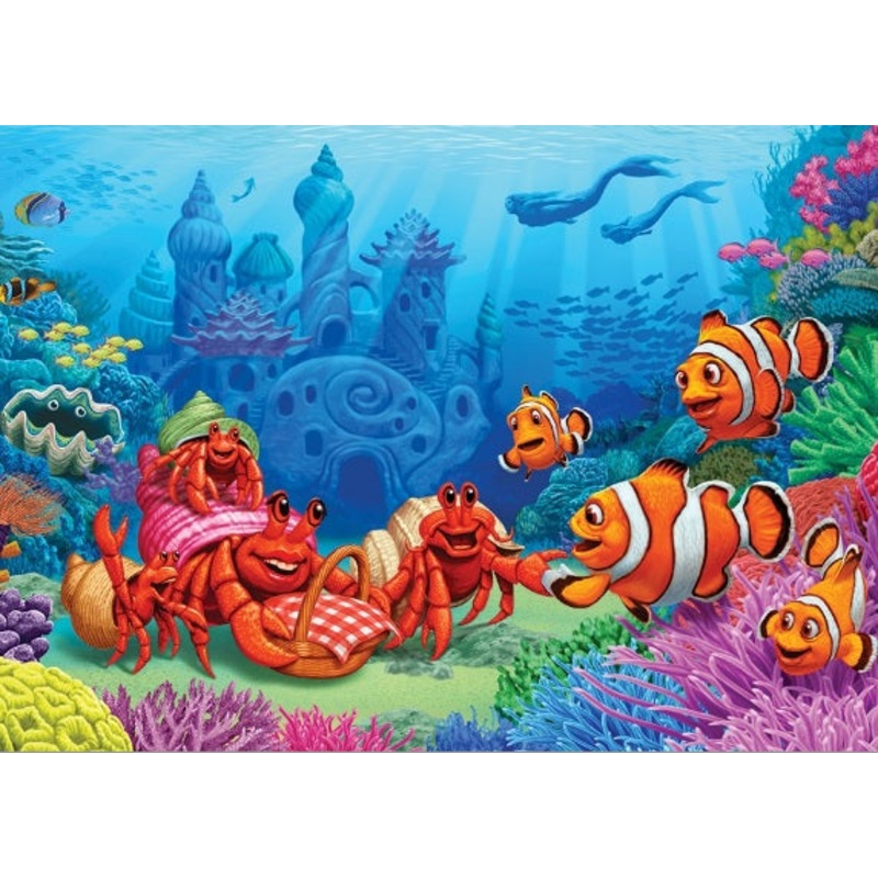 Clownfish Gathering 35pc Puzzle