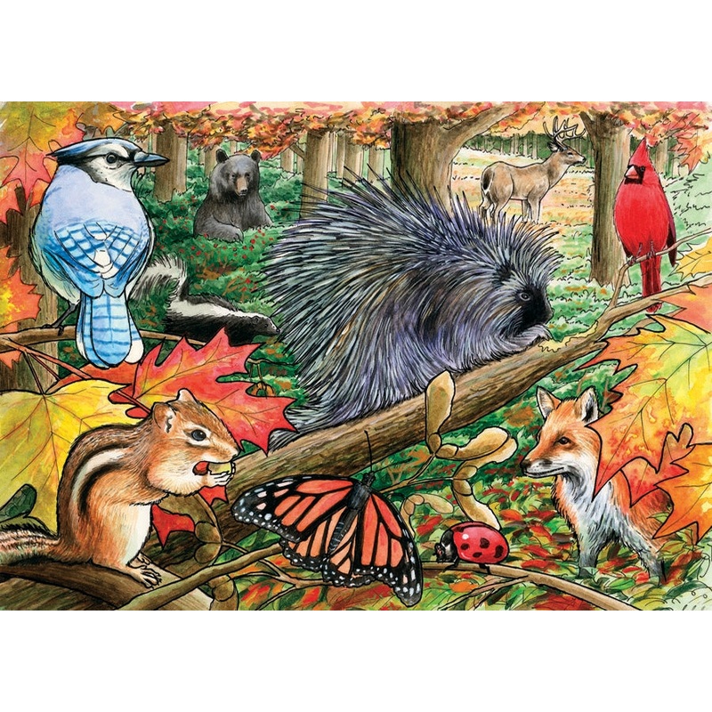 Eastern Woodlands Tray 35pc Puzzle