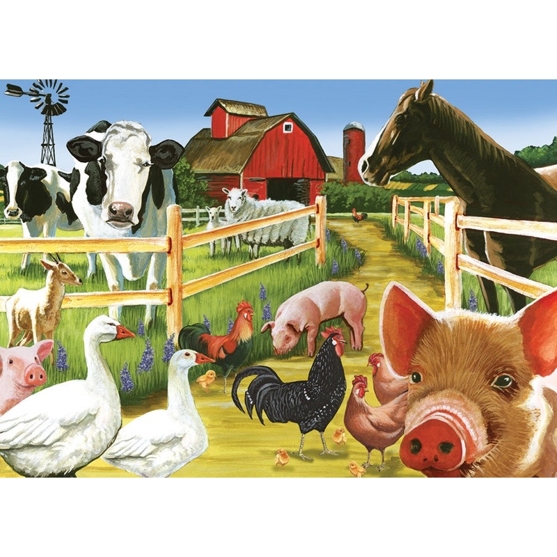 Farmyard Welcome 35pc Puzzle