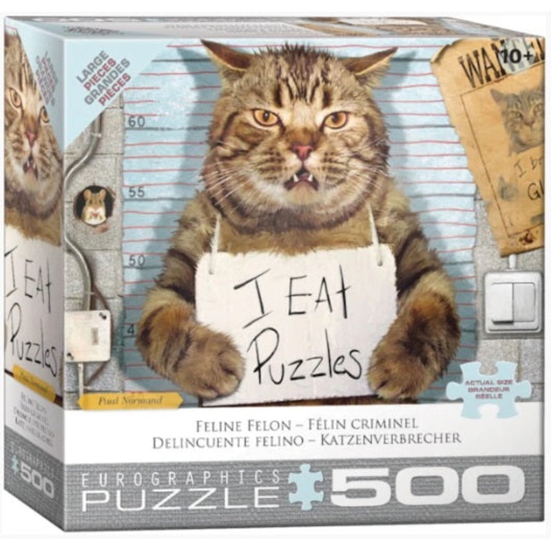 Felony Cat 500pc Puzzle