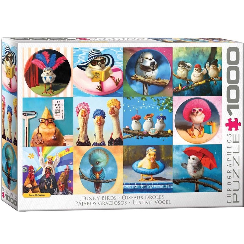 Funny Birds 1000pc Puzzle