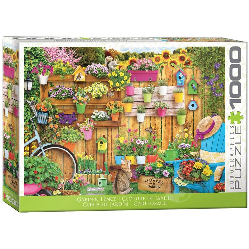 Garden Flowers 1000pc Puzzle