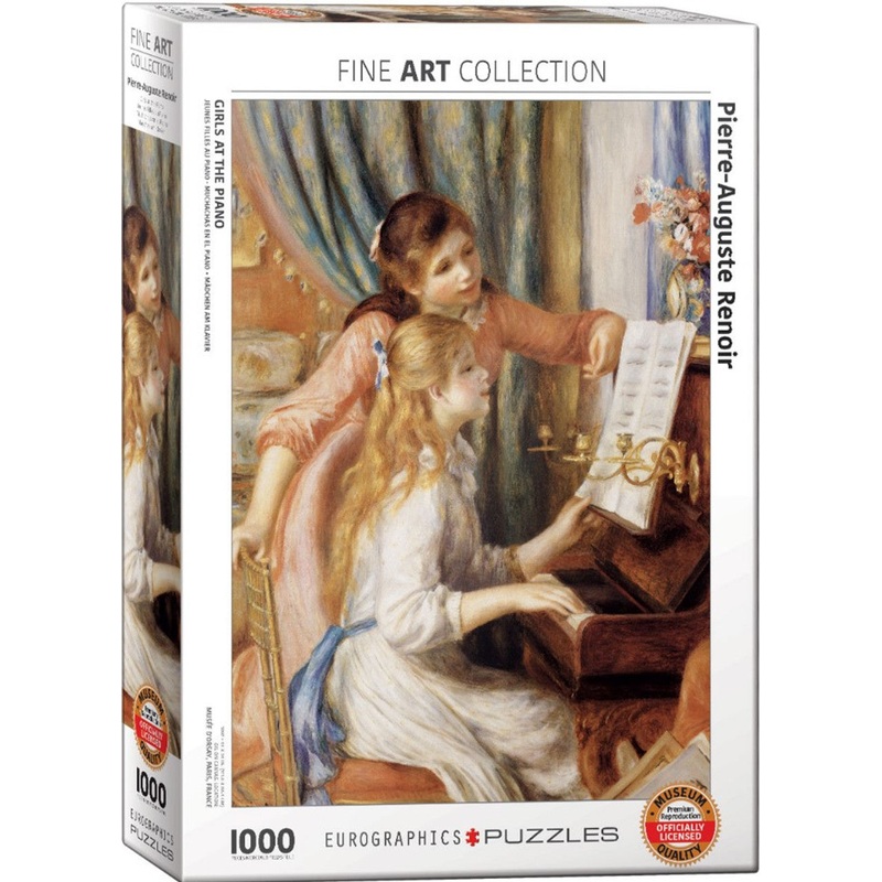 Girls at the Piano 1000pc Puzzle