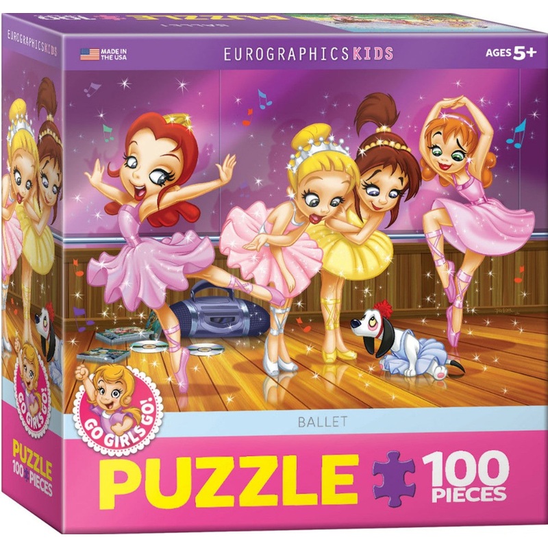 Go Girls Go! Ballet 100pc Puzzle