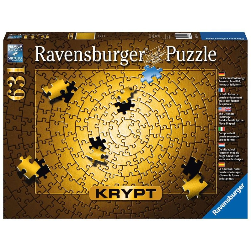 Krypt Gold Solid 631pc Puzzle