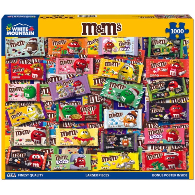 M&M 1000pc Puzzle