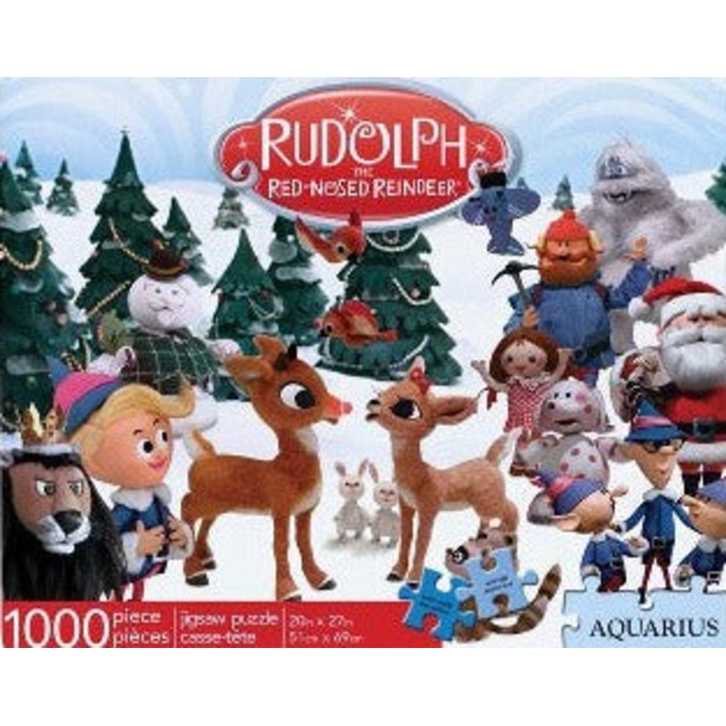 Rudolf Red Nosed Reindeer 1000pc Puzzle