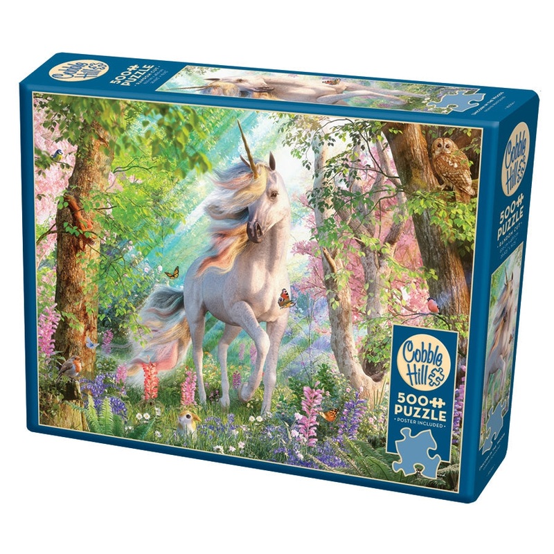Unicorn in the Woods 500pc Puzzle