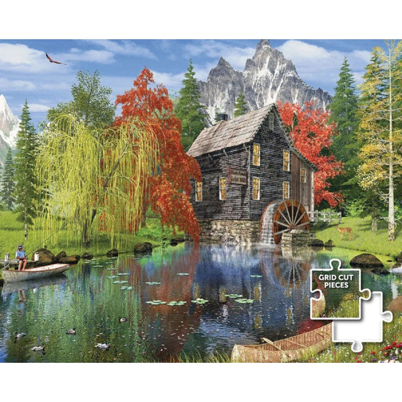 Fishing at the Mill 1000pc Puzzle