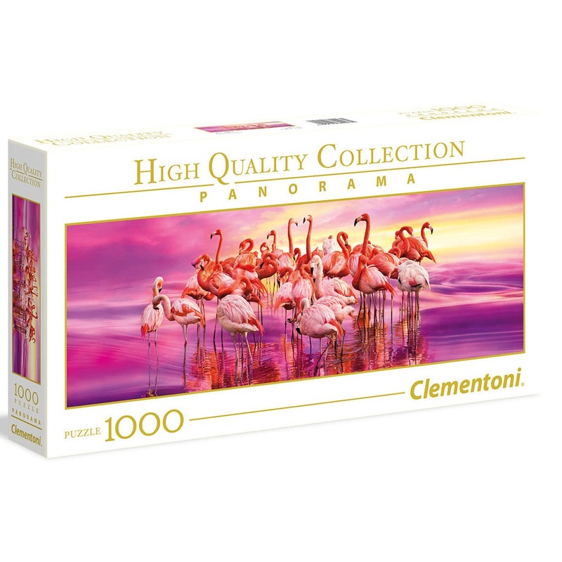Flamingo Dance Pano 1000pc Puzzle