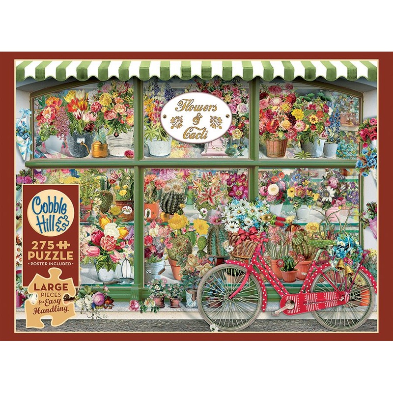 Flowers and Cacti Shop 275pc Puzzle
