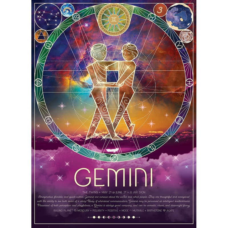 Gemini Zodiac 500pc Puzzle