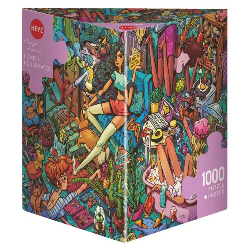 Homely Housemates 1000pc Puzzle