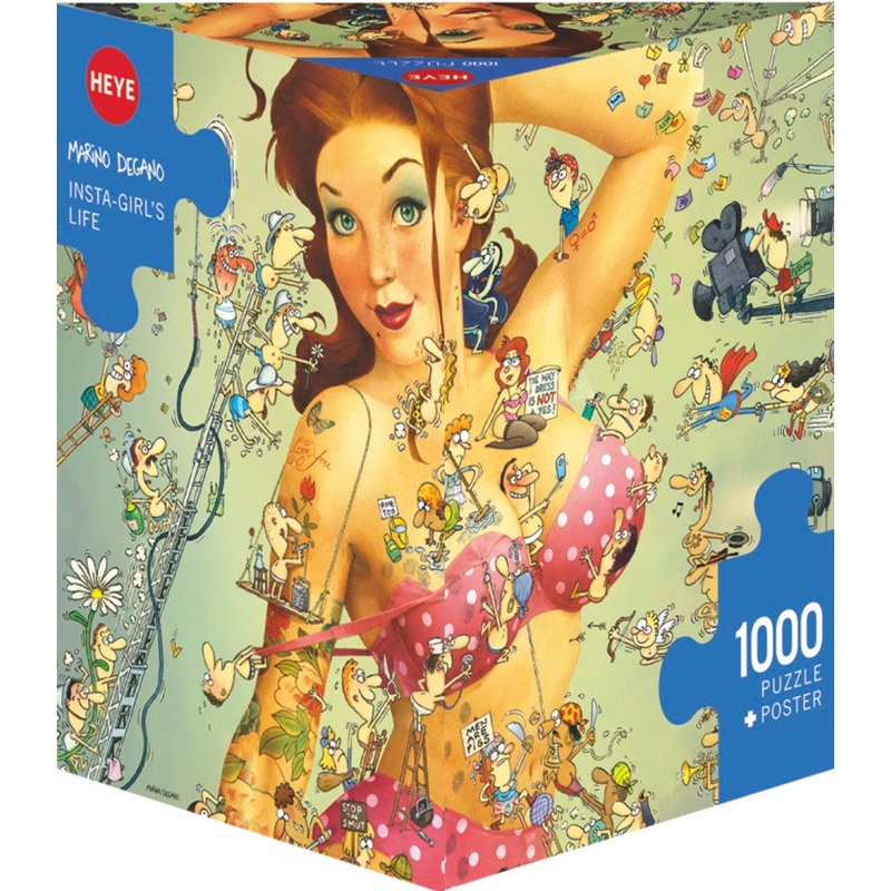 Insta-Girl's Life 1000pc Puzzle