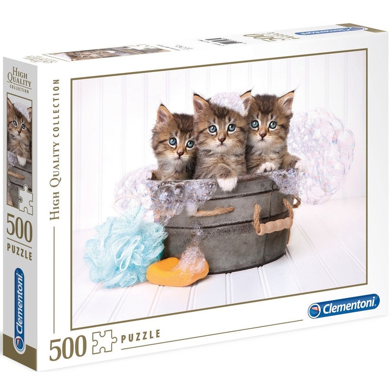 Kittens & Soap 500pc Puzzle